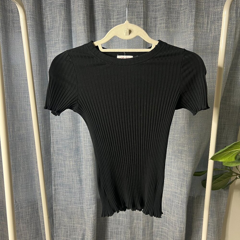 Goldie Extra Small Ribbed Stretch Top – Fitted & Comfortable